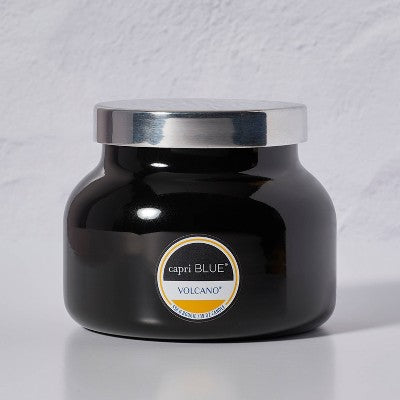 Capri Blue Signature Volcano Jar Candle 19oz Black