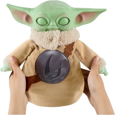 Star Wars The Mandalorian & Grogu Movie Pick-Me-Up Grogu Character Plush Rondel Design Vinyl Head