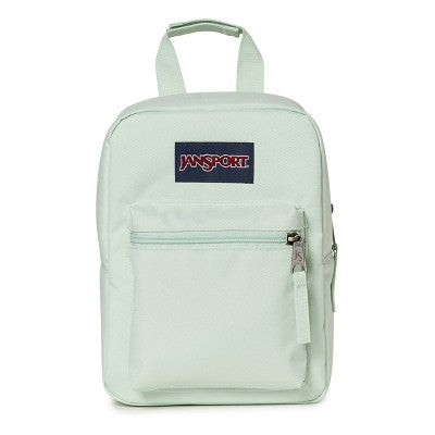 JanSport Big Break Insulated Dual Compartment Lunch Bag - Foggy Mint Green