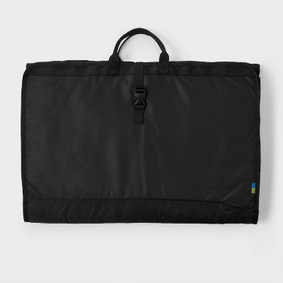 Large Garment Bag Black - Open Story?: Solid, Water-Resistant, Lightweight Luggage