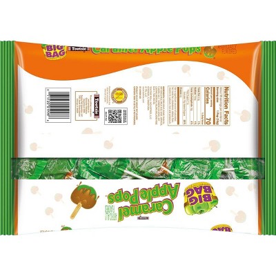 Tootsie Caramel Apple Pops Halloween Bag - 24oz