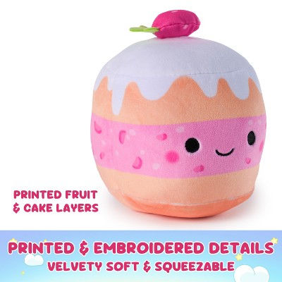 Cheeky Chonks 4.5" Straw-Bootie Reversible Plush