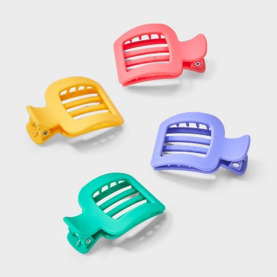 Flat Square Claw Clip - 4pc - Cat & Jack