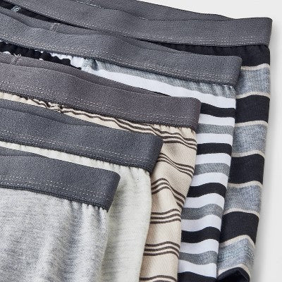 Boys' 7pk Striped Boxer Briefs - Cat & Jack M