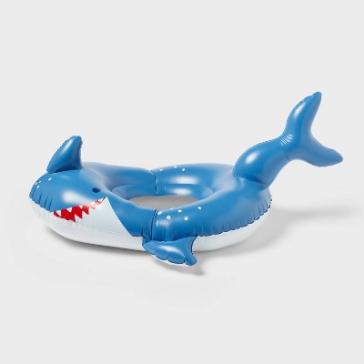 Shark Float - Sun Squad: PVC Novelty Pool Toy, 183 lbs Capacity