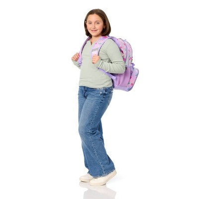 Locker Club Stationery 17" Backpack Set - Cherry