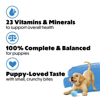 Purina Beneful Healthy Puppy Real Chicken Flavor Dry Dog Food - 3.5lbs