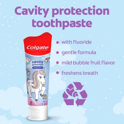 Colgate Kids' Unicorn Toothbrush & Toothpaste Gift Set - 2ct EXP 09/2026
