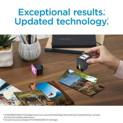 HP Inc. 68 Black Original Ink Cartridge