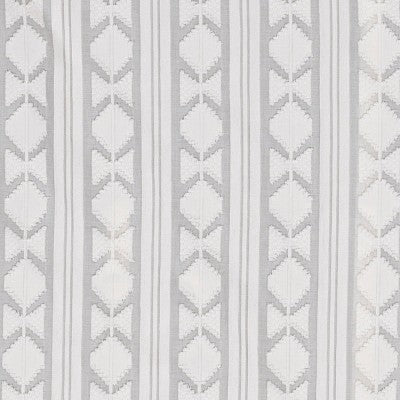 54"x63" Light Filtering Boho Diamond Clip Curtain Panel White - Threshold