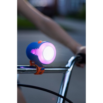 Brightz Ride LED - Flame: Silicone & ABS Bike Light, Handlebar & Seat Post Mount