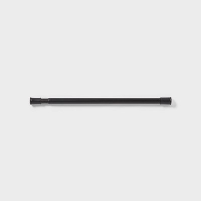 40" Shower Tension Rod Stall Black - Room Essentials (LOCAL PICKUP ONLY)