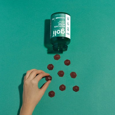 Goli Nutrition Matcha Mind Cognitive Vegan Gummies - 60ct