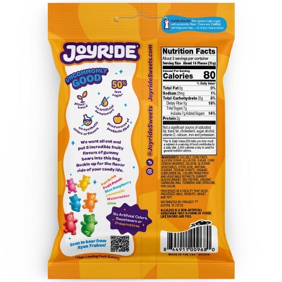 JOYRIDE Gummy Bears Candy - 3.5oz