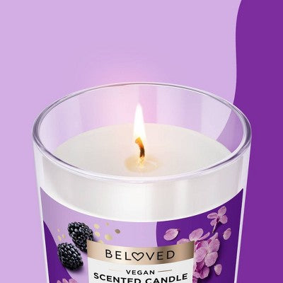 Beloved Candied Lilac & Blackberry 1-Wick Candle - 7oz