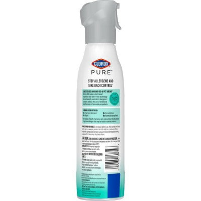 Clorox PURE Allergen Neutralizer Daily Air Spray Air Fresheners Clean Breeze - 8oz