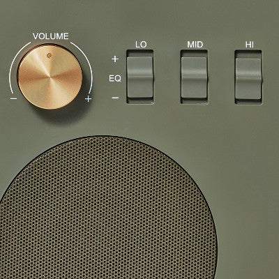 Brass Dolby Speaker Forest Green - Hearth & Hand with Magnolia