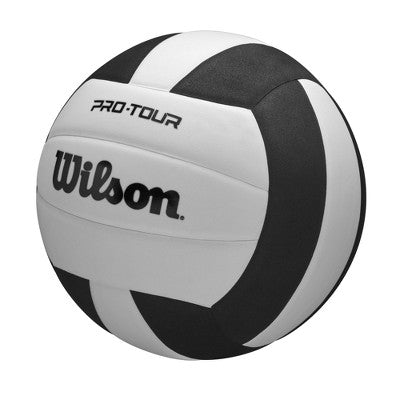 Wilson Pro Tour Volleyball - Blue/White: Size 5, Synthetic Leather, Butyl Bladder, Adult Sports Ball