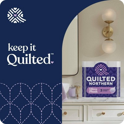 Quilted Northern Ultra Plush Toilet Paper - 24 Mega Rolls