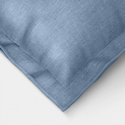 20"x20" Square Outdoor Throw Pillow Blue - Threshold