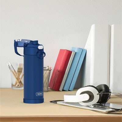Thermos 16oz Stainless Steel FUNtainer Water Bottle with Bail Handle - Navy