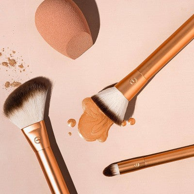 EcoTools Precious Metals Face Blend and Sculpt Brush Set - 4pc