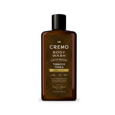 Cremo Body Wash - Tobacco Tonka - 16 fl oz