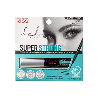 Kiss Lash Couture Glue False Eyelashes - Black