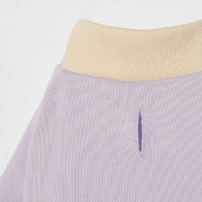 Lightweight Funnel Neck with Stripe Pocket Dog Sweatshirt - Boots & Barkley Purple M