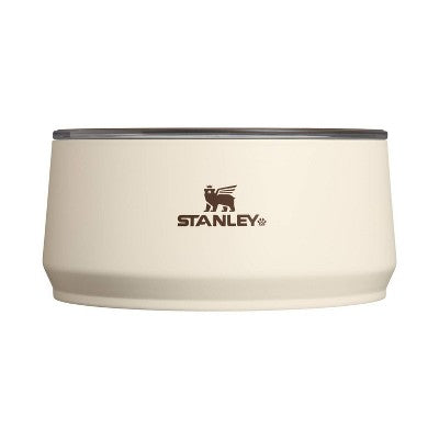 Stanley 6 Cup Stainless Steel Pet Bowl - Cream Western