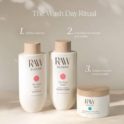 Raw Sugar The Wave Maker Shampoo - Lychee + Coconut - 16 fl oz