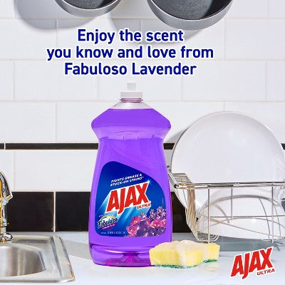 Ajax Ultra Fabuloso Lavender Liquid Dish Soap - 52 fl oz