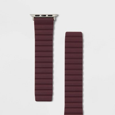 Apple Watch Silicone Magnetic Band 38/40/41mm - heyday Dark Cherry