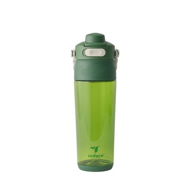 Reduce 24oz Aura Tritan Water Bottle Dark Green: Leakproof, Dishwasher-Safe, Portable Drinkware for All Ages
