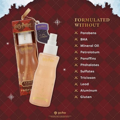 Profusion Cosmetics Harry Potter Holiday | Lumos Illuminating Setting Spray - 3.4 oz