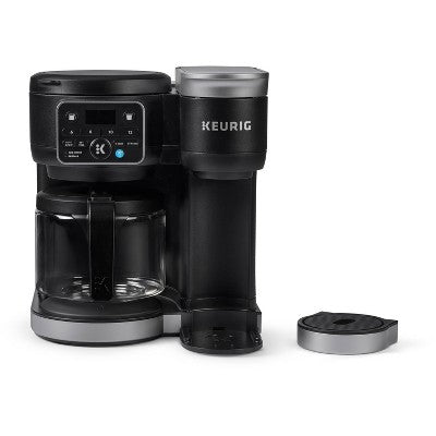 Keurig K-Duo Hot & Iced Single-Serve & Carafe Coffee Maker Black: Electric Drip Coffee Pot, 72 oz Capacity