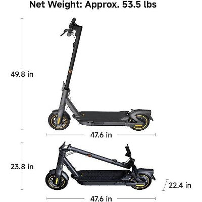 Segway Ninebot Max G2 Electric Scooter - Black (LOCAL PICKUP ONLY)
