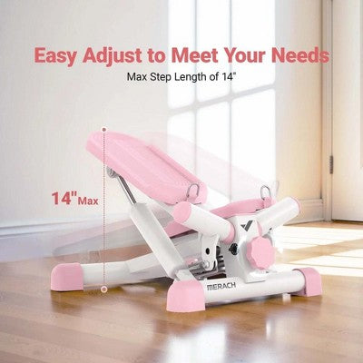 MERACH Indoor Mini Stepper Exercise Equipment Resistance Bands Workout Full Body (LOCAL PICKUP ONLY)