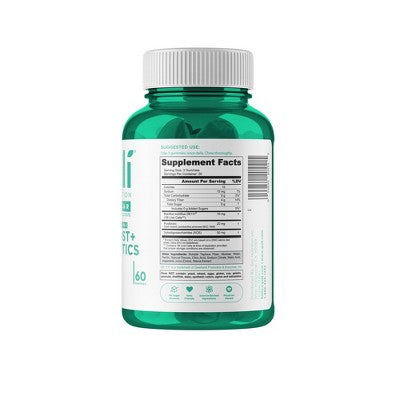Goli Nutrition Pre Post Probiotics Sugar Free Vegan Dietary Supplement Gummies - 60ct