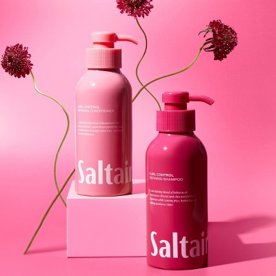 Saltair Curl Control Defining Conditioner - 14 fl oz: Moisturizing, Detangling, Shine Enhancing, Coconut Scent