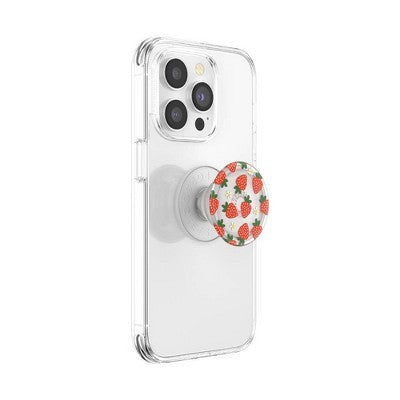 PopSockets PlantCore Translucent Cell Phone Grip & Stand - Berries and Cream