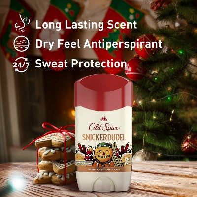 Old Spice Holidudes Antiperspirants and Deodorant - Snickerdudel - 2.6oz