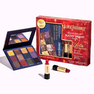 Black Radiance Brilliant Effects Blazin' Bright Cosmetic Bundle Gift Set - 3ct