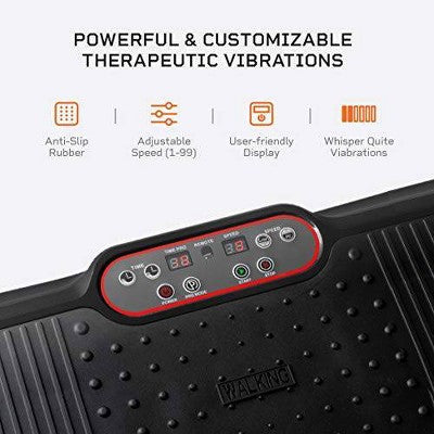 Lifepro Fitness Waver Electric Vibration Plate Exercise Machine for Full Body Workout - Black (LOCAL PICKUP ONLY)