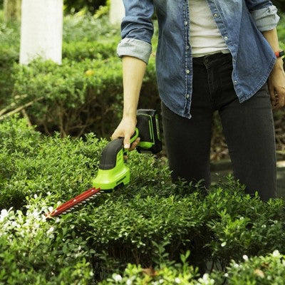 Greenworks 8" Shear Shrubber Hedge Trimmer