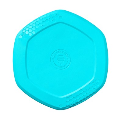 Project Hive Pet Company Soothing Vanilla Disc and Reversible Lick Mat Interactive Dog Toy - Blue