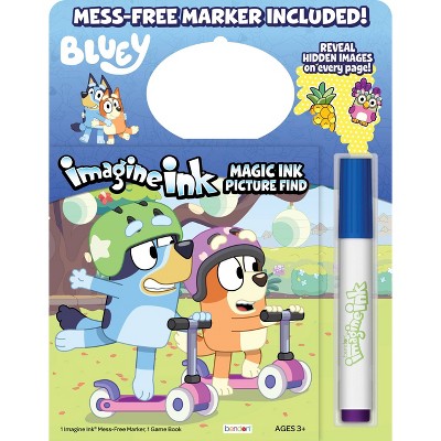 Bluey Imagine Ink Reveal Book