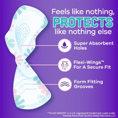 Always Radiant Size 3 Teen Unscented Pads - Extra Heavy - 20ct