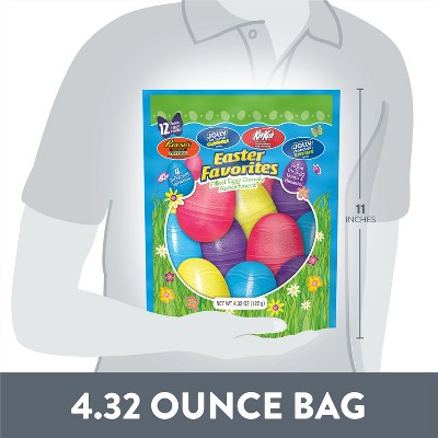 Reese's, Jolly Rancher, Kit Kat Assorted Flavored Pre-Filled Plastic Egg Easter Candy - 4.3oz/12ct