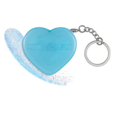 Mini Glam Cosmetics - Heart Glitter Balm Blue